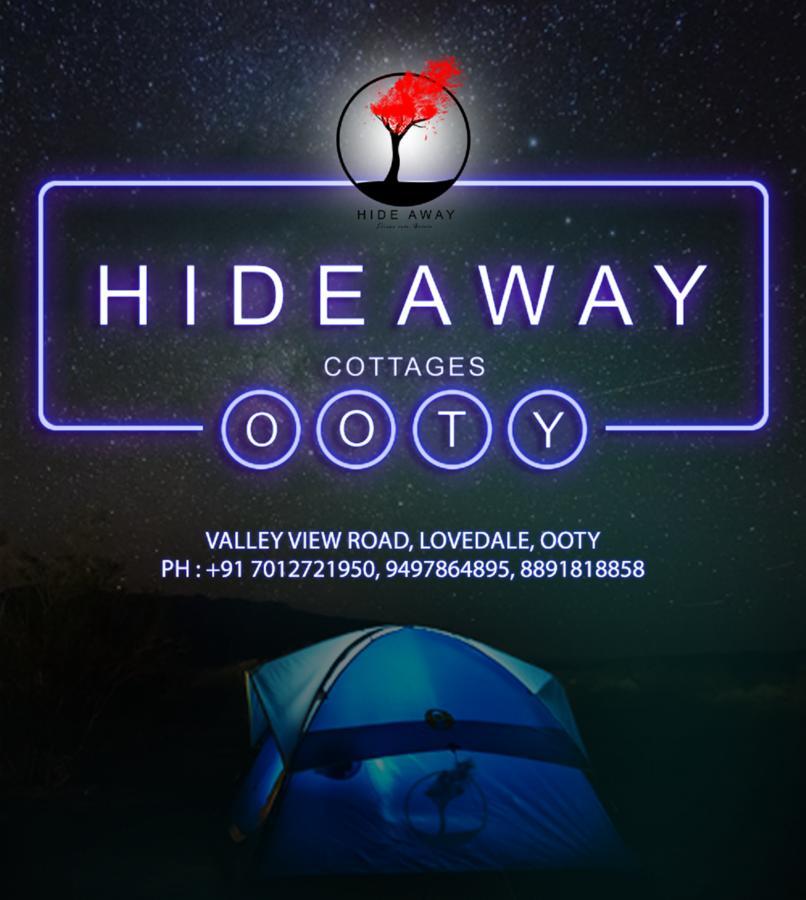 Hide Away Cottages Ooty Buitenkant foto
